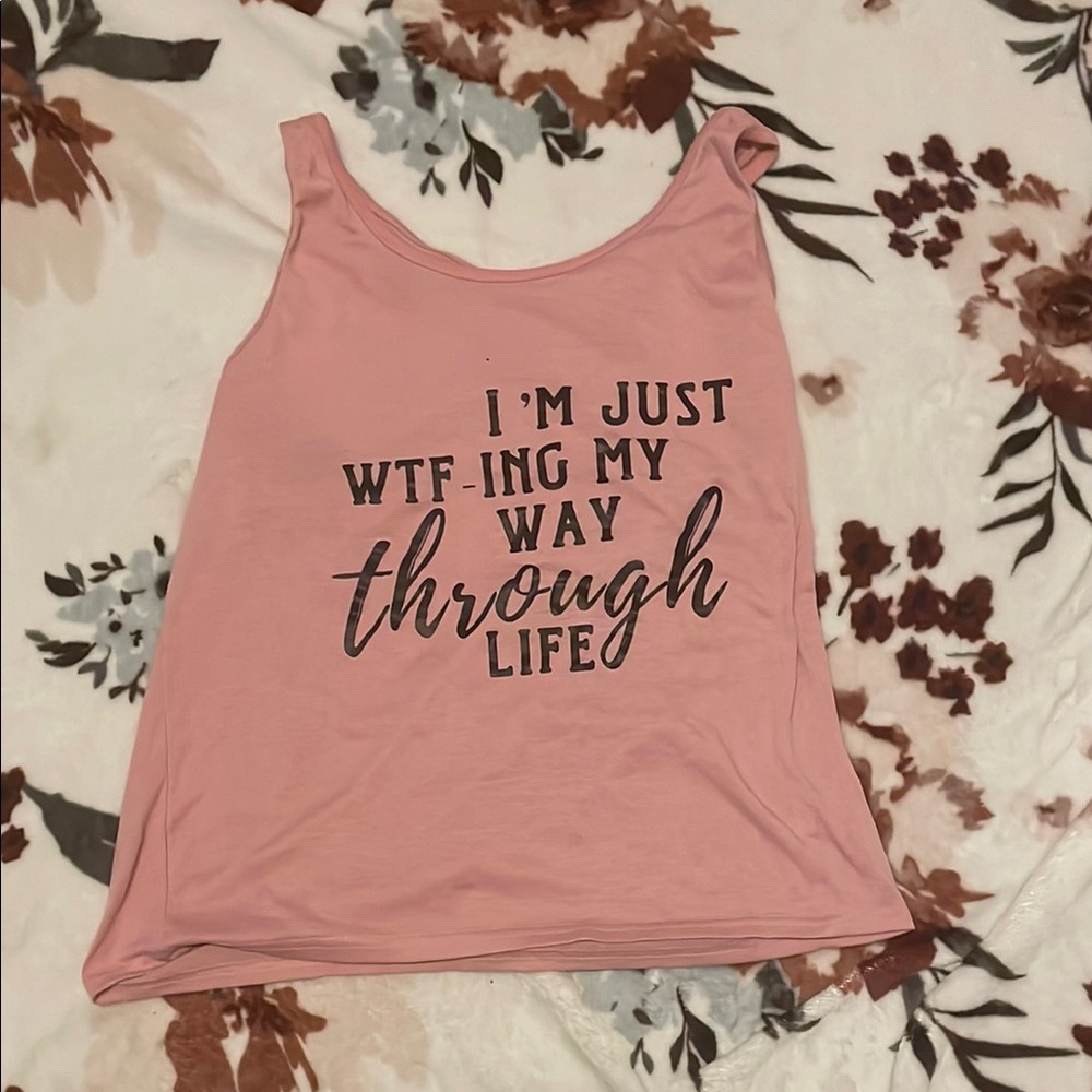 Size Large women’s tank top